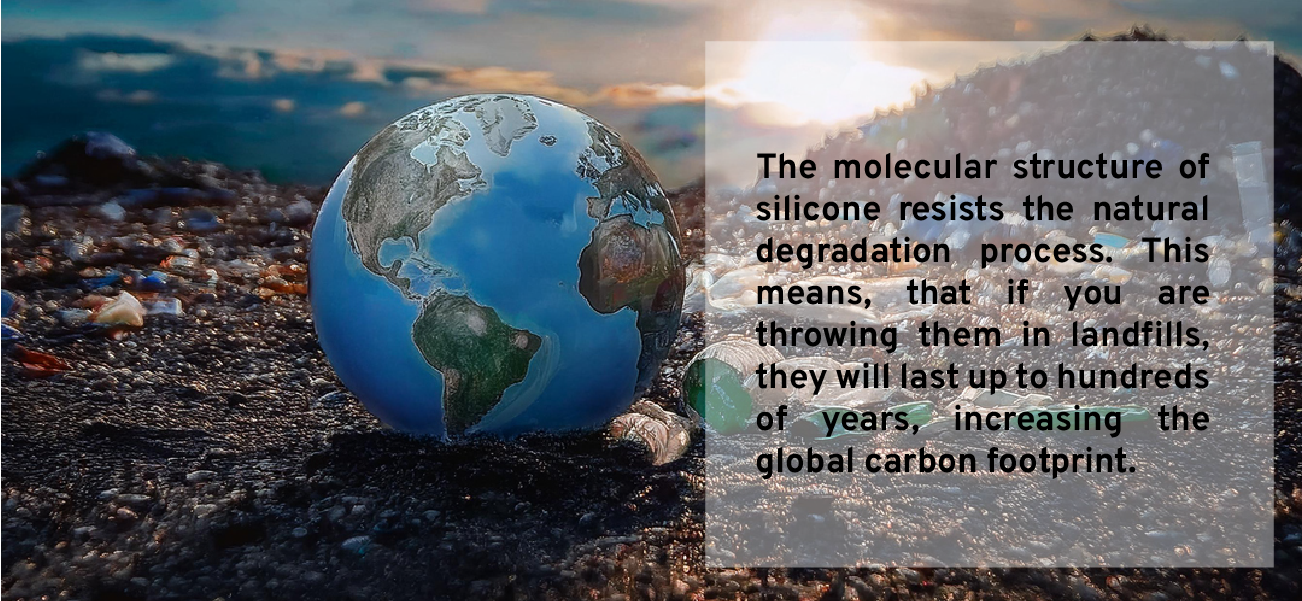 silicone resists the natural degradation process