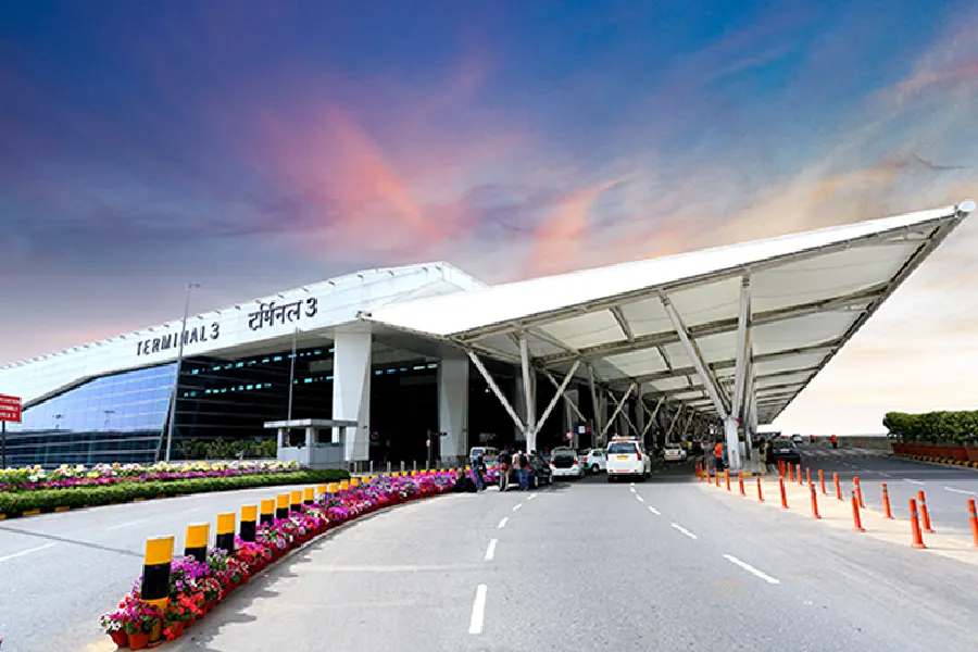 The Indira Gandhi International Airport, New Delhi, India