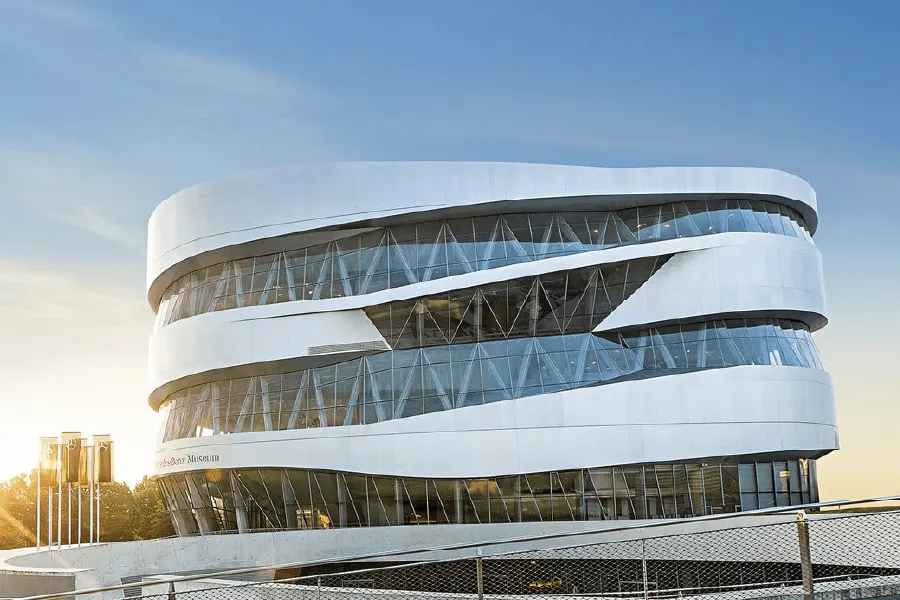 The Mercedes-Benz Museum, Stuttgart Germany