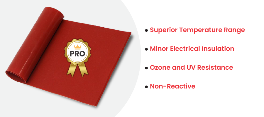 Qualities of PRO Rubber sheet