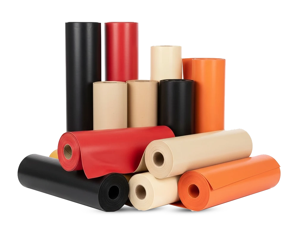 multiple industrial rubber sheet