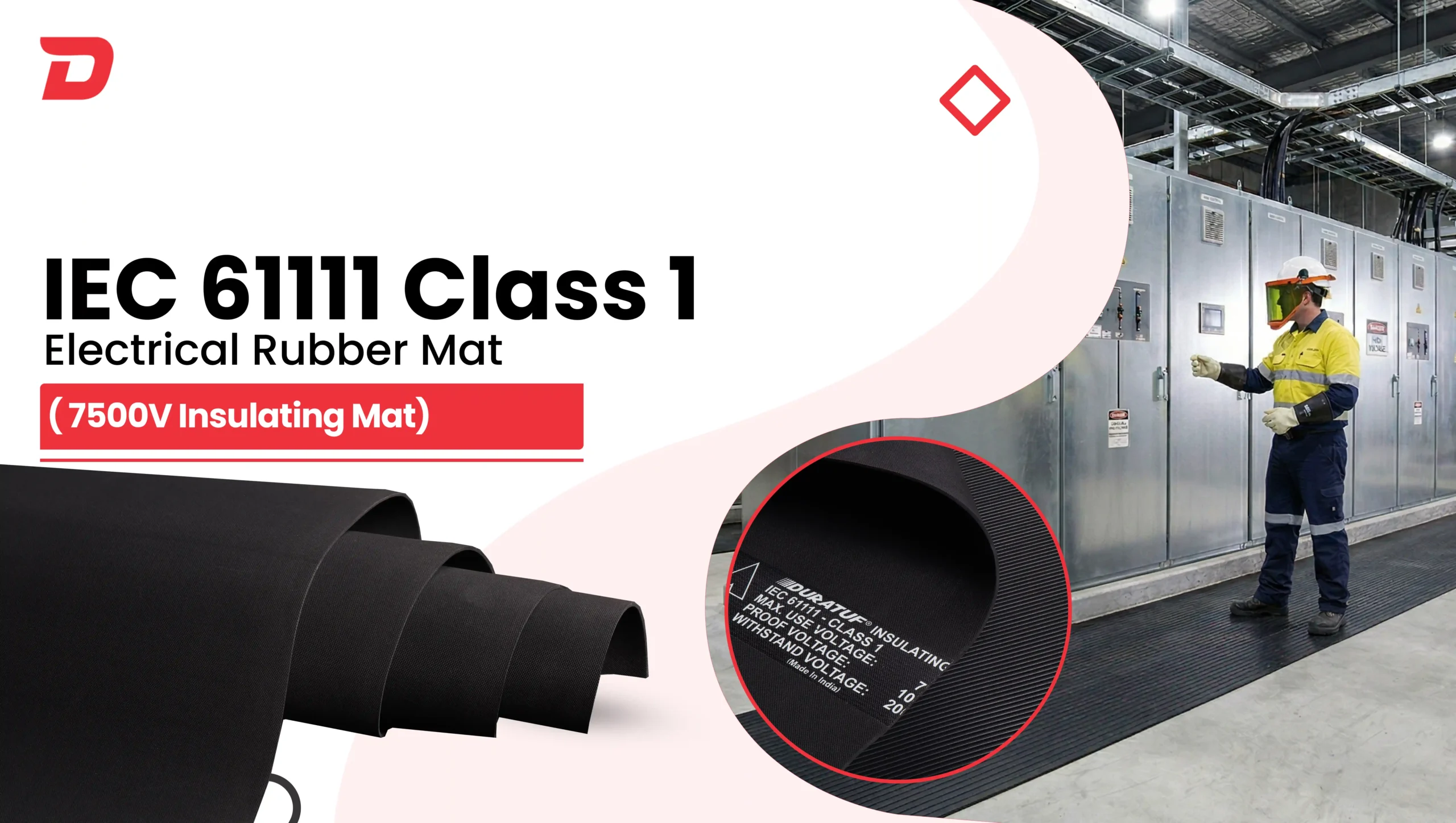IEC 61111 Class 1 insulation mats