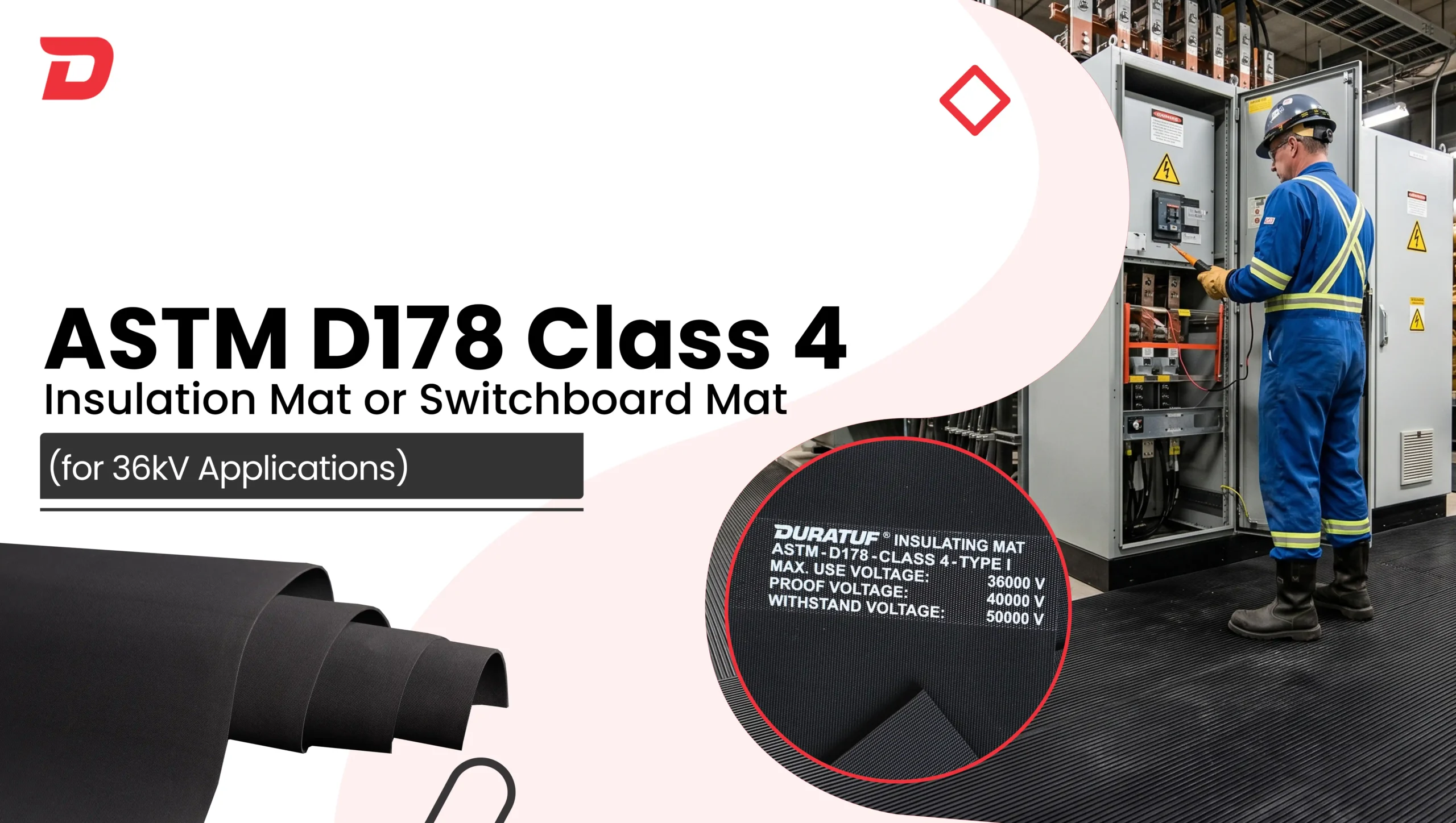 ASTM D178 Class4 insulation mat